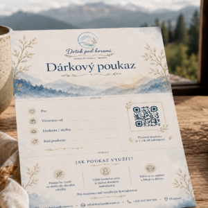 Dárkový poukaz Dotek pod horami na 60 minut